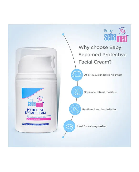 Sebamed Baby Protective Facial Cream|pH 5.5