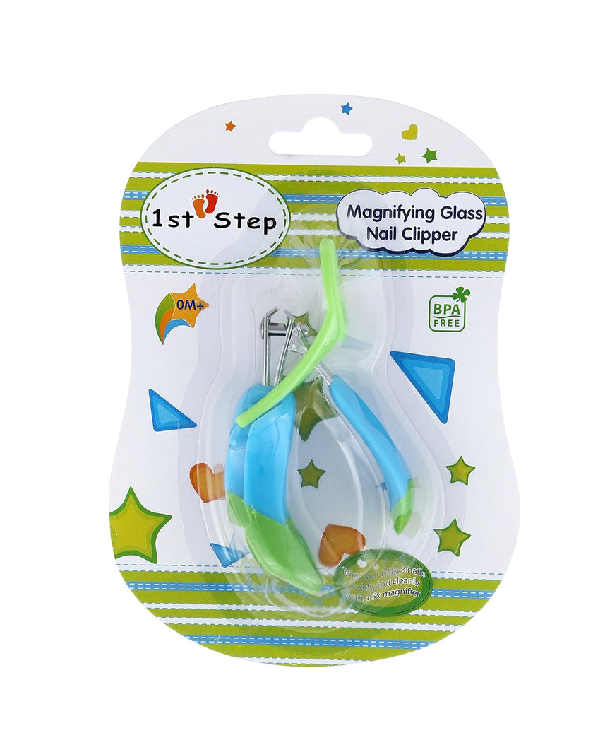 1st Step Easy Grip Baby Nail Clipper With Magnifying Glass