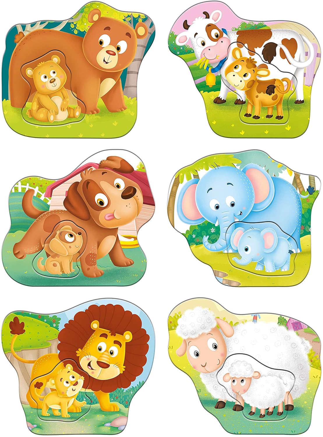 Animals and Babies Puzzle