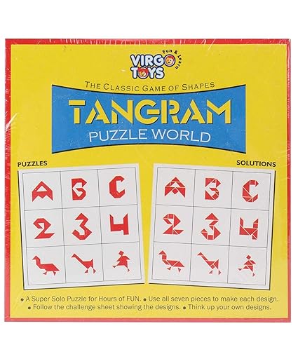 Tangram Pizzle world