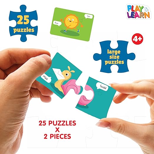 Funskool Rhyming Words Puzzle – Educational Play Set