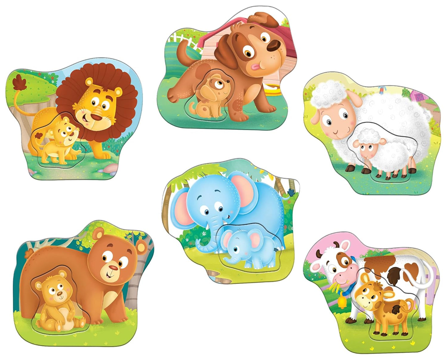 Animals and Babies Puzzle