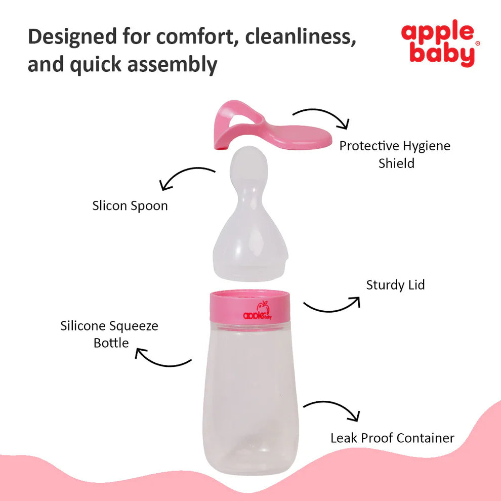 Apple Baby Silcon Feeder for Babies & Kids - Mamadada