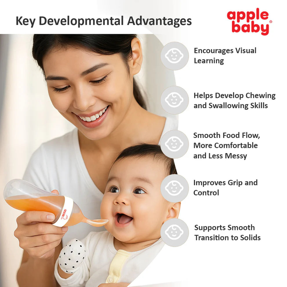 Apple Baby Silcon Feeder for Babies & Kids - Mamadada