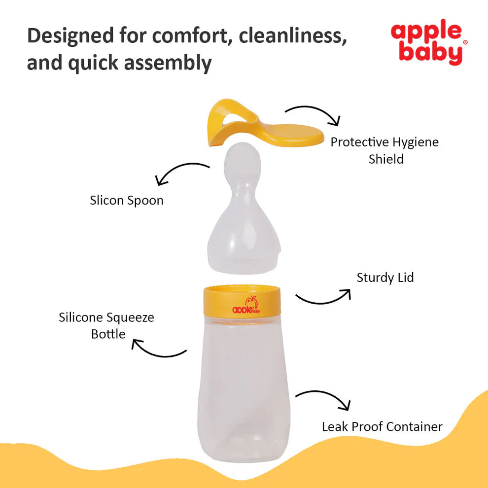 Apple Baby Silcon Feeder for Babies & Kids - Mamadada
