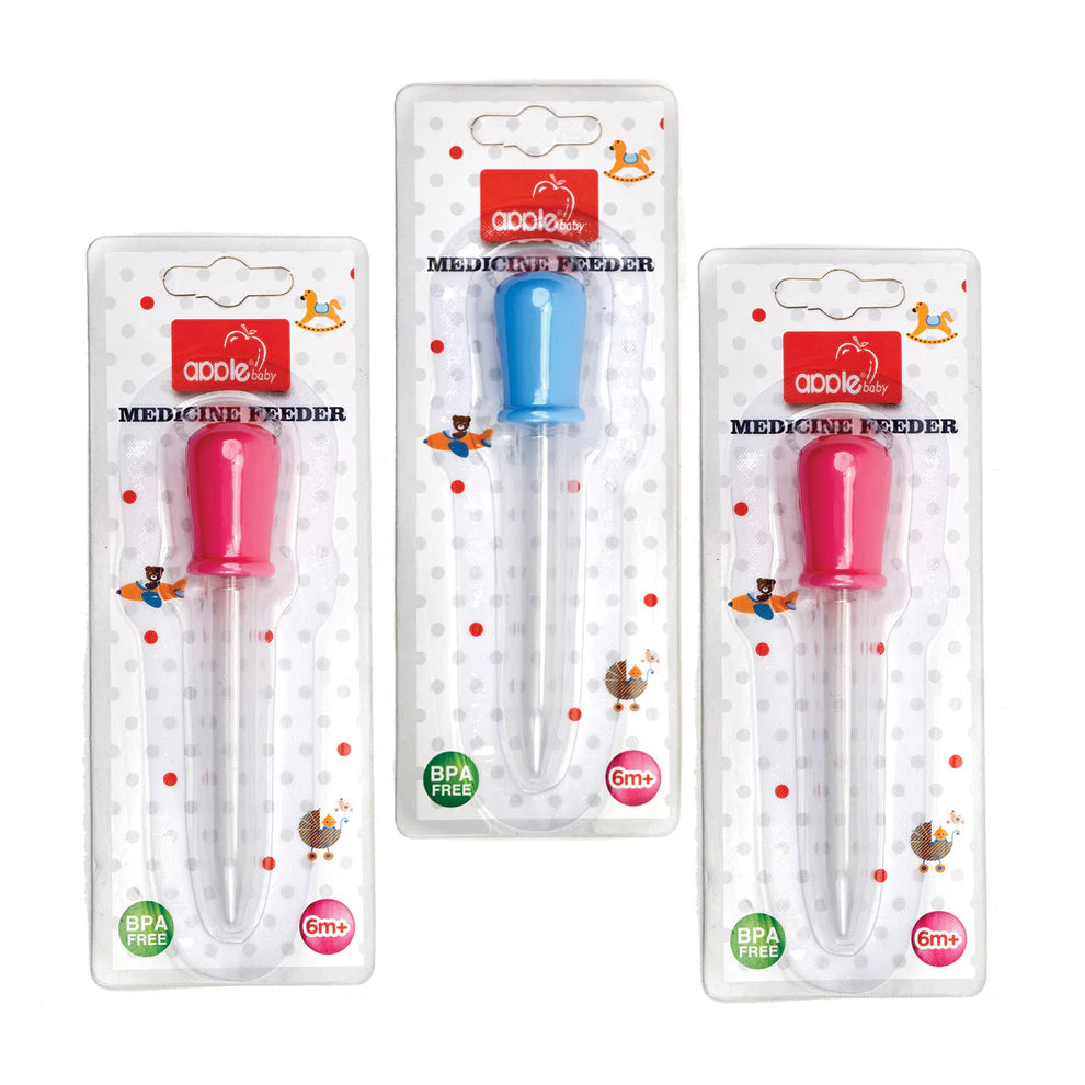 Apple Baby Medicen Feeder Pack Of 2 for Babies & Kids - Mamadada