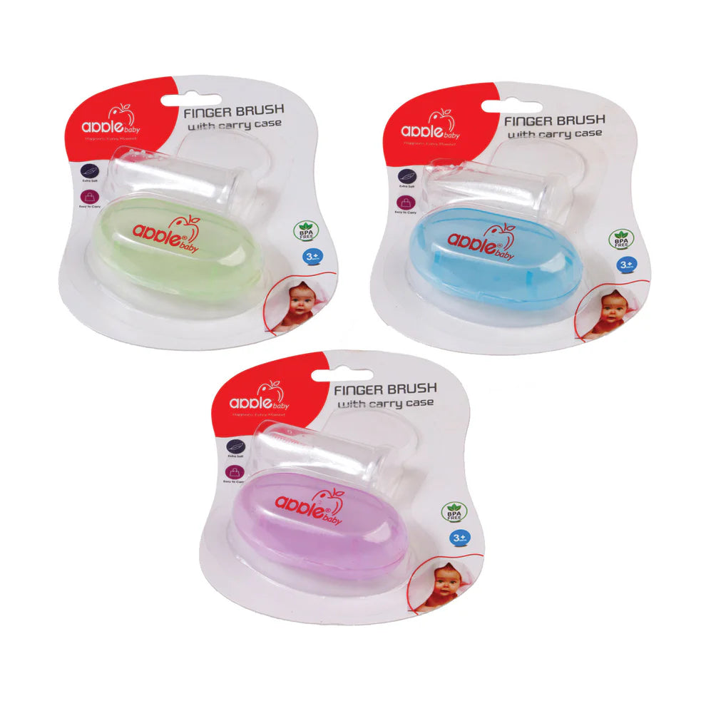 Apple Baby Finger Brush for Babies & Kids