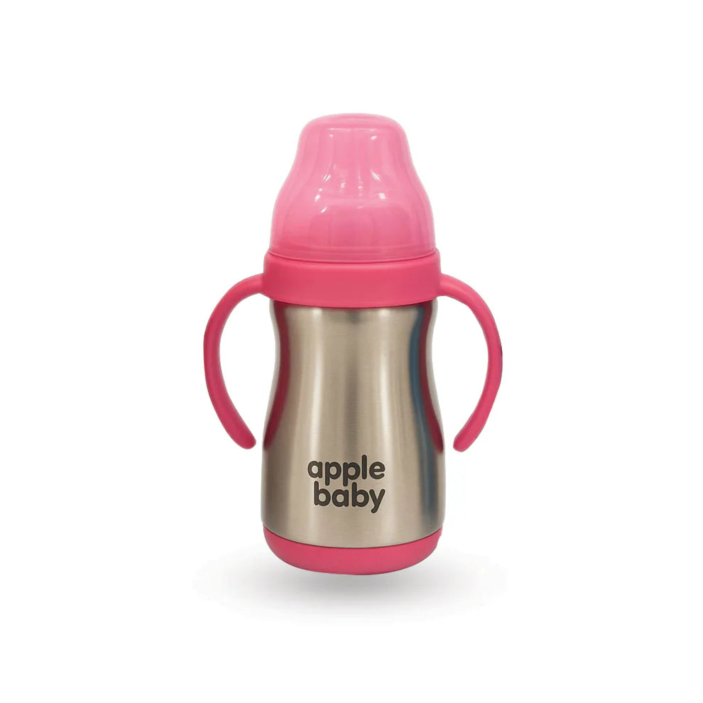 Apple Baby Steel Bottle for Babies & Kids - Mamadada