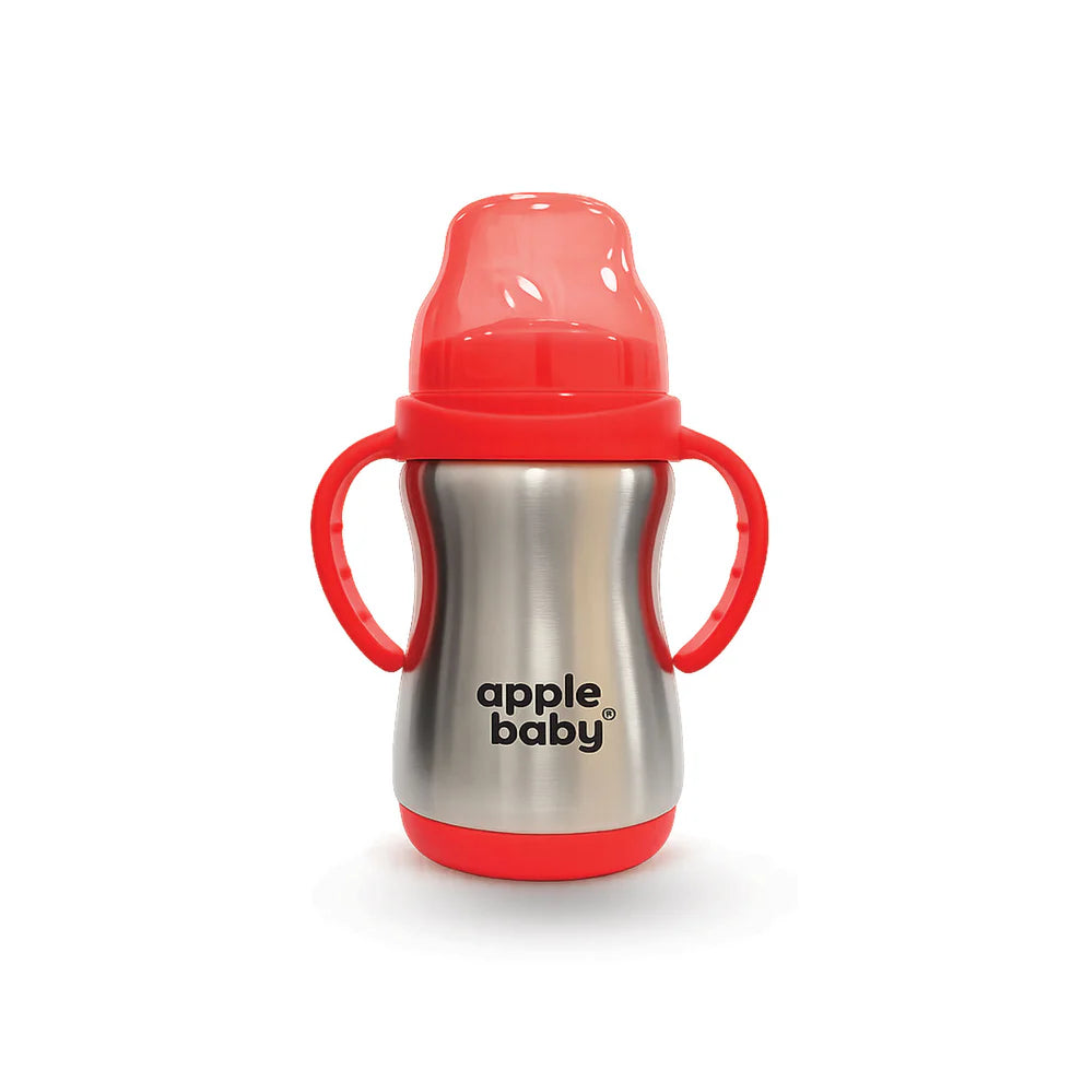 Apple Baby Steel Bottle for Babies & Kids - Mamadada