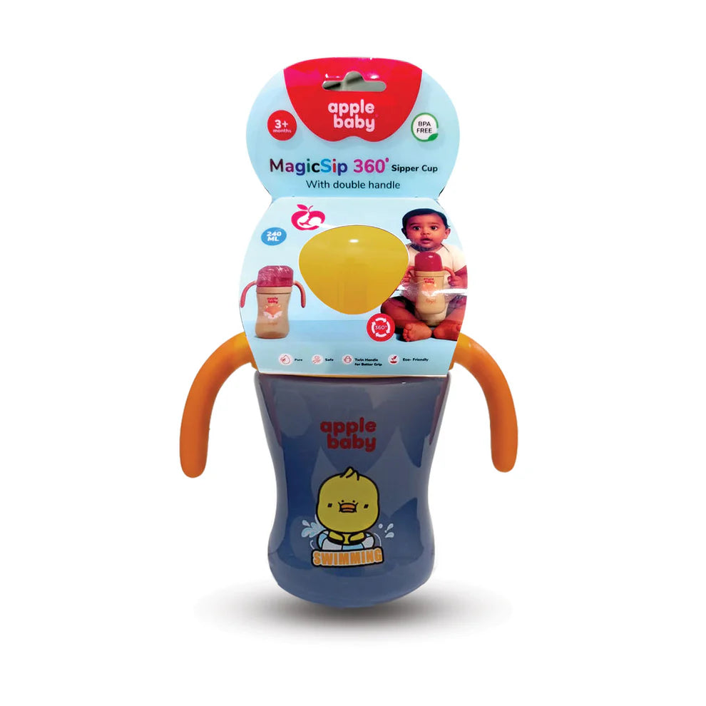 Apple Baby Sipper Bottle for Babies & Kids - Mamadada