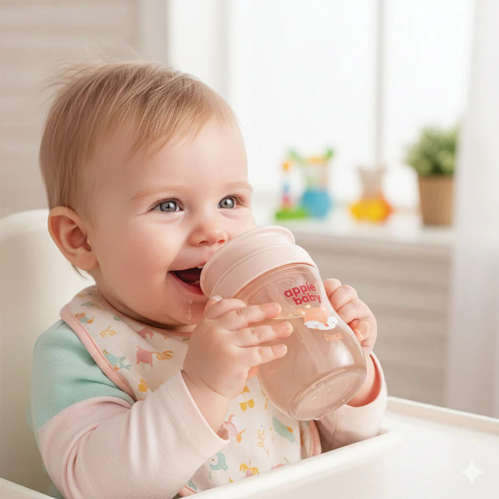 Apple Baby Sipper Bottle for Babies & Kids - Mamadada