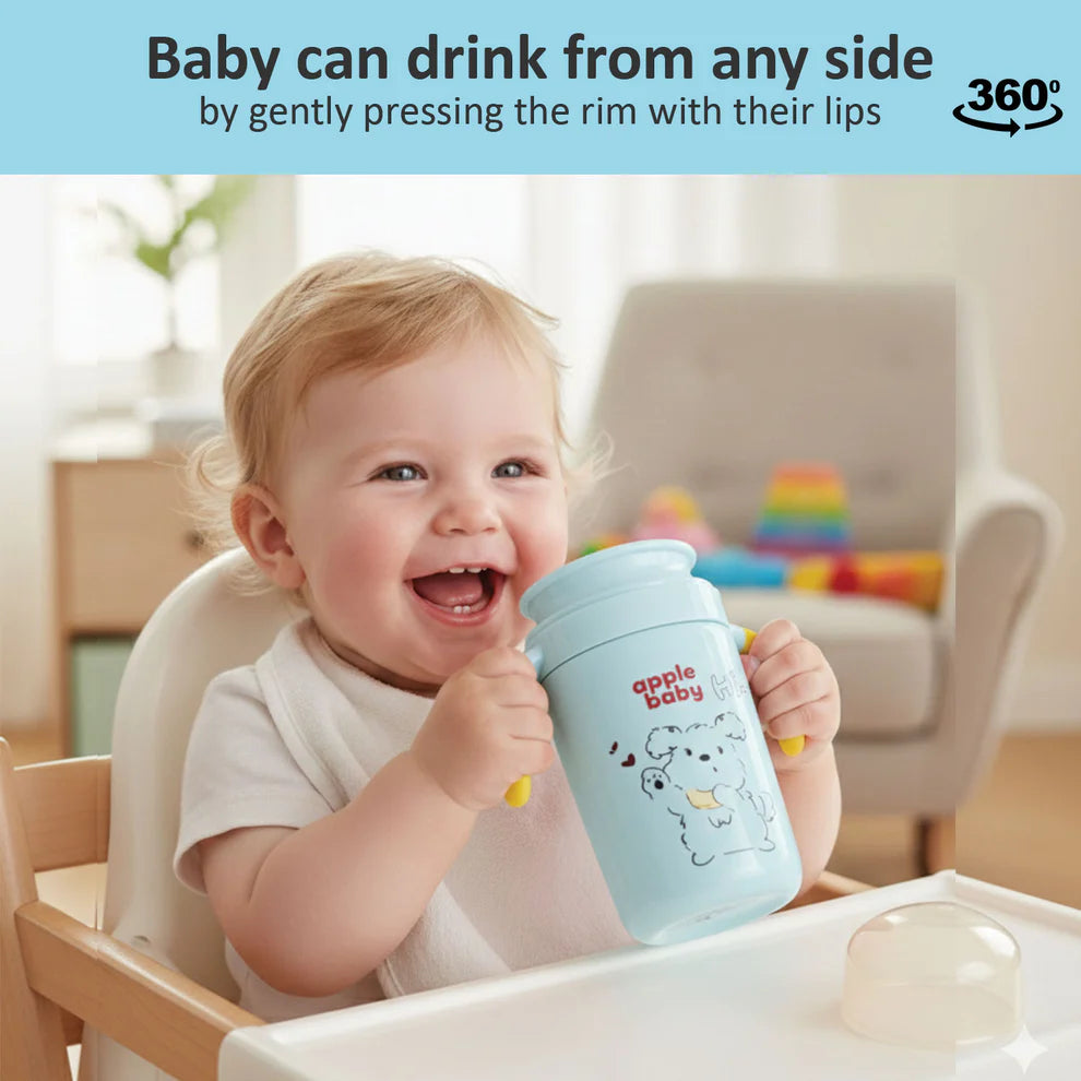 Apple Baby Bottle for Babies & Kids