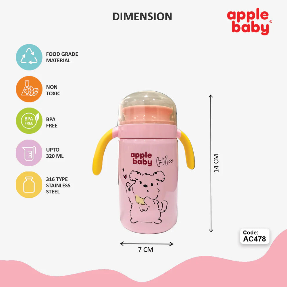 Apple Baby Bottle for Babies & Kids