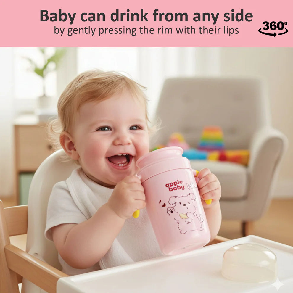 Apple Baby Bottle for Babies & Kids - Mamadada