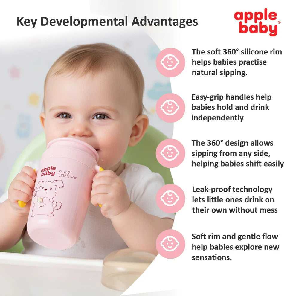 Apple Baby Bottle for Babies & Kids