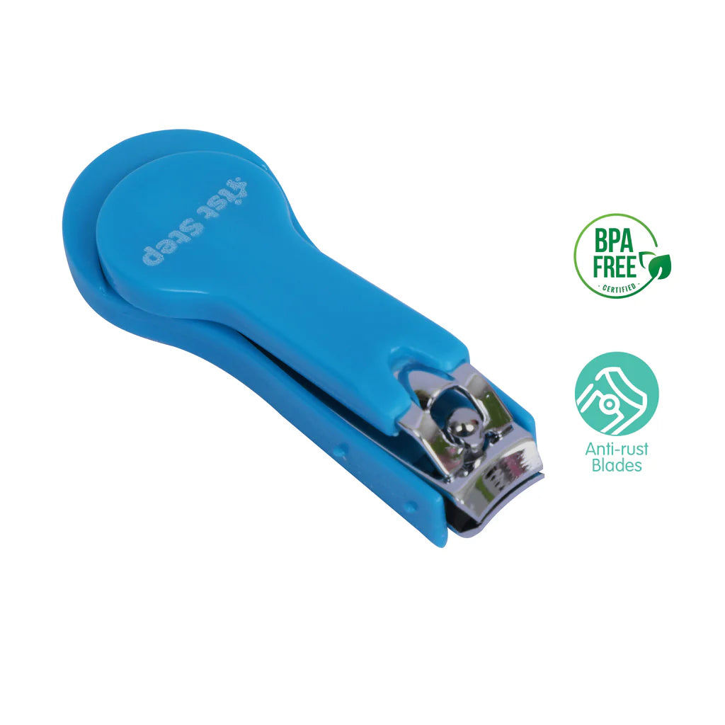 1st Step Easy Grip Baby Nail Clipper-Blue - Mamadada