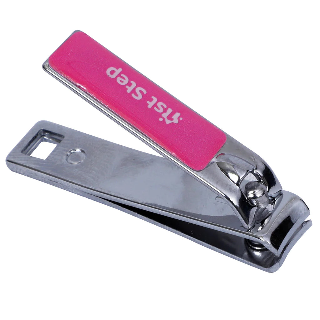 1st Step Easy Grip Baby Nail Clipper- Pink