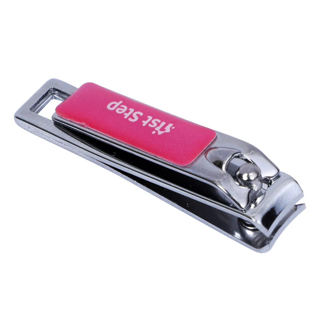 1st Step Easy Grip Baby Nail Clipper- Pink