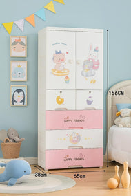 Kids Cartoon Wardrobe Collection – Cute & Practical Storage for Little Ones