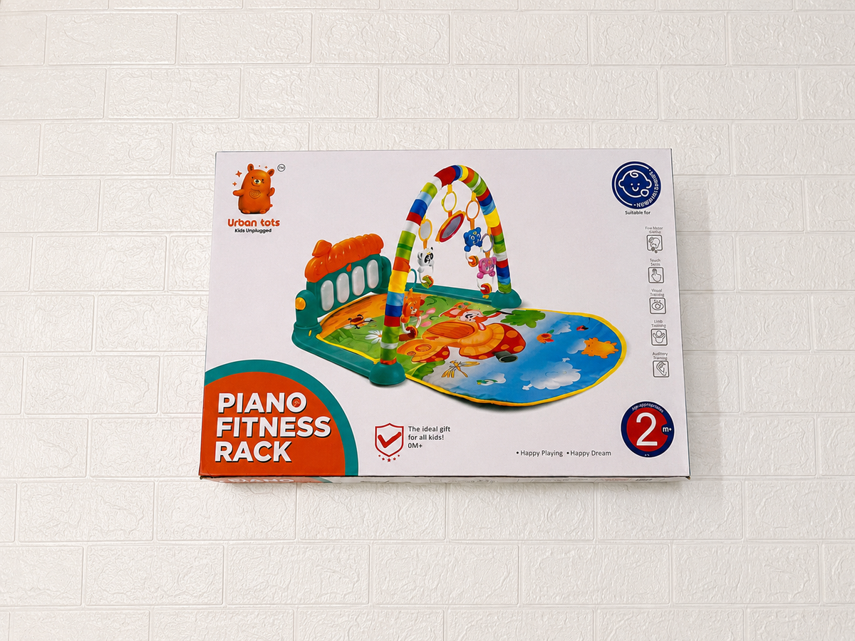 Baby Piano Fitness Play Gym & Activity Mat