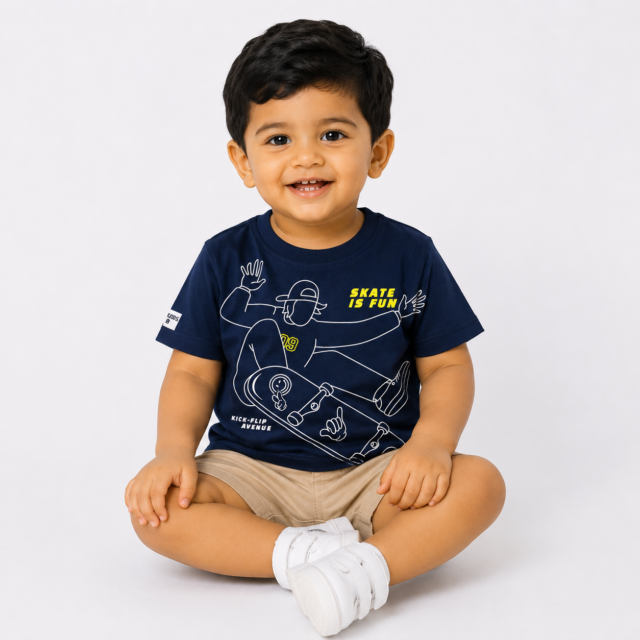 Skate Is Fun Printed T-Shirt