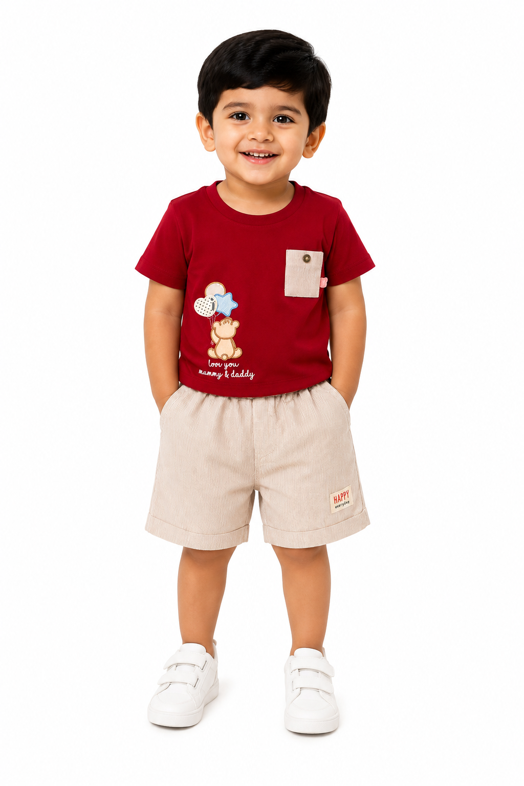 Red Teddy Bear Co-ord Set