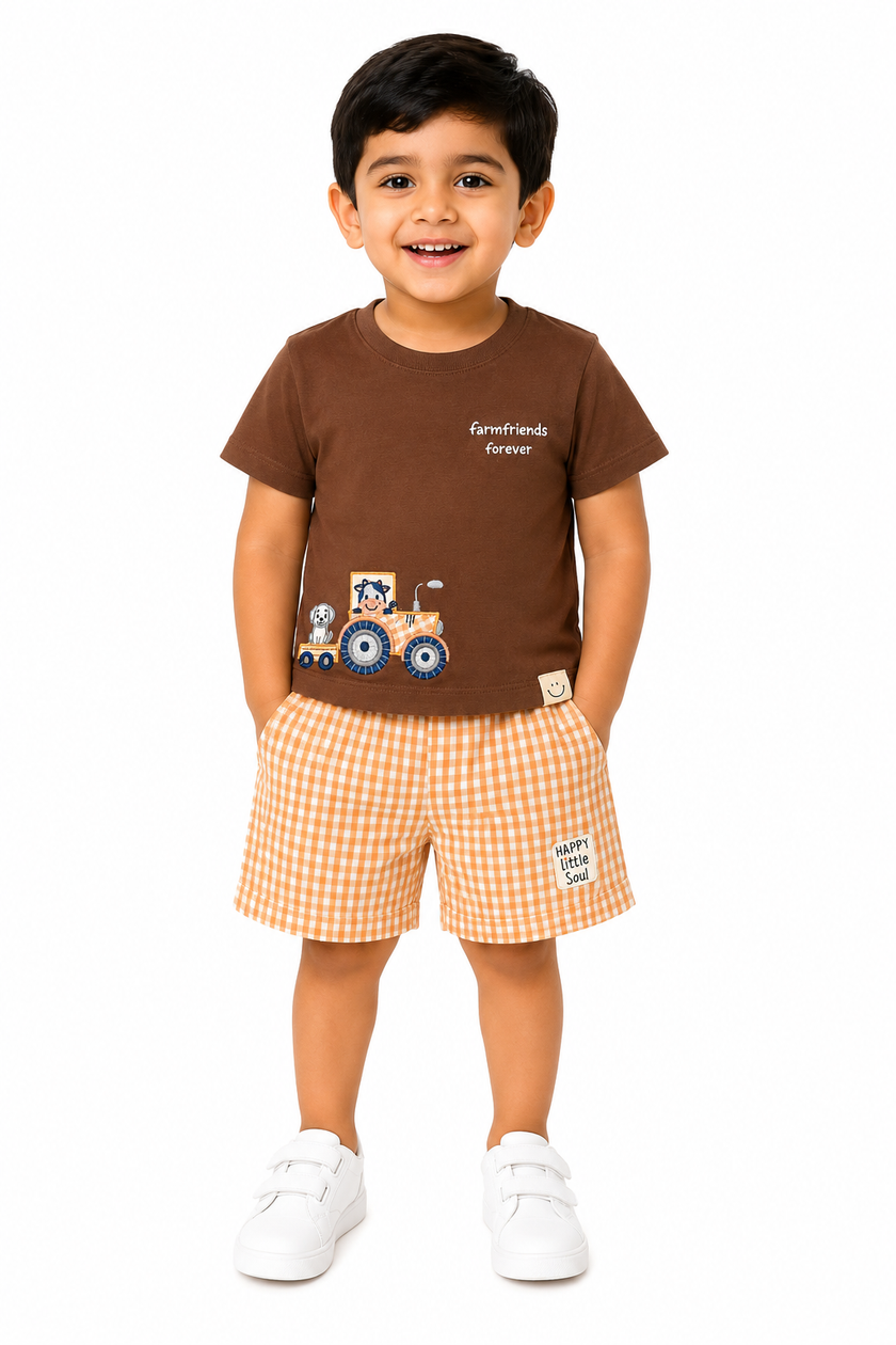 Farm Friends Cotton Co-ord Set