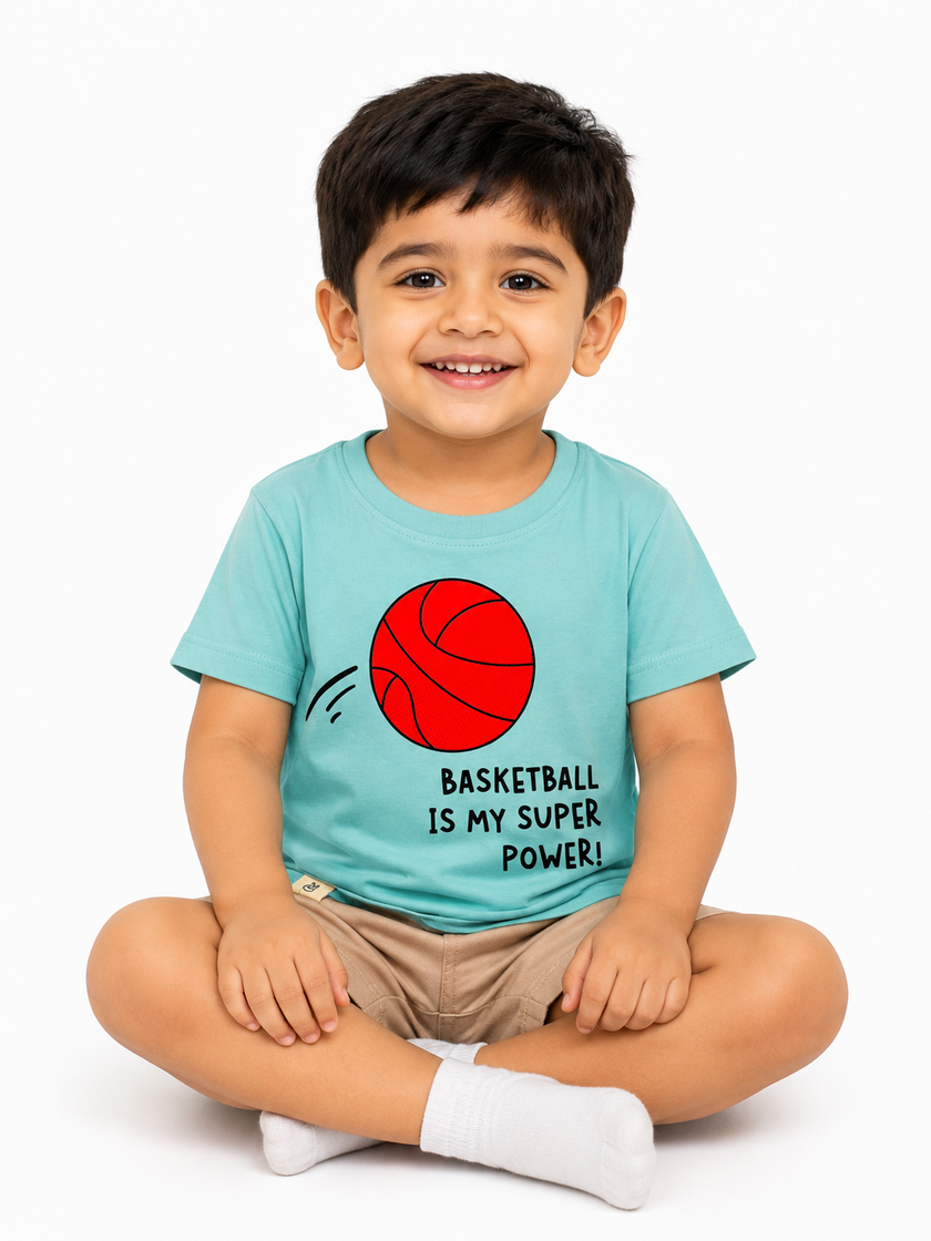 Basketball Graphic Printed T-Shirt