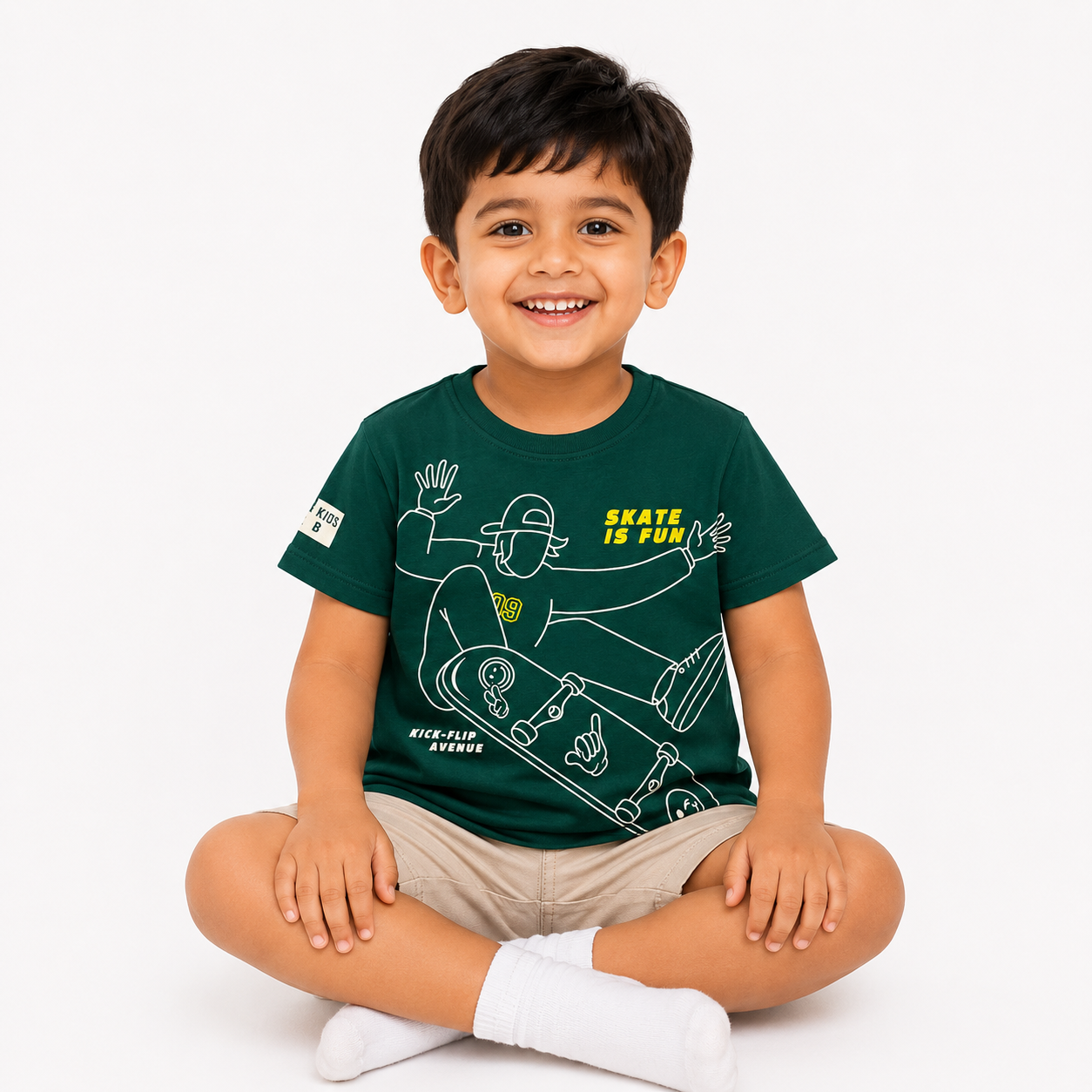 Skate Is Fun Printed T-Shirt