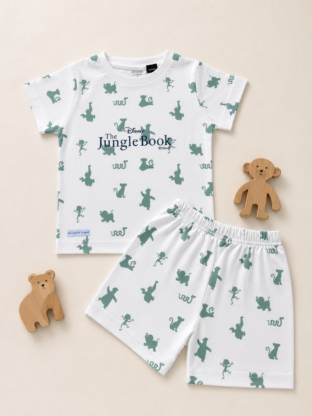 Boys’ Disney Jungle Book T-Shirt & Shorts Co-Ord Set