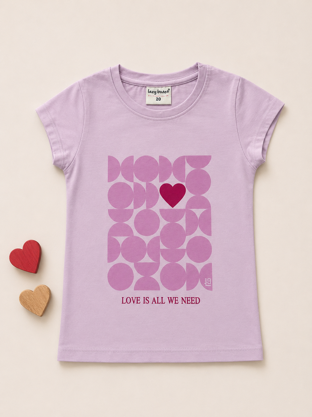 Girls Sisters Crew Graphic T-Shirt