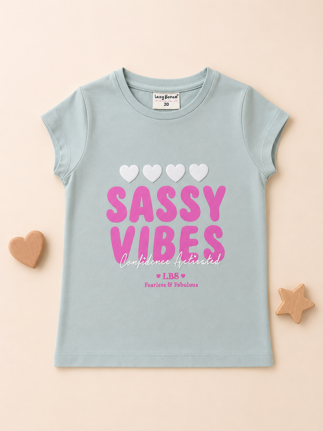 Girls Sisters Crew Graphic T-Shirt