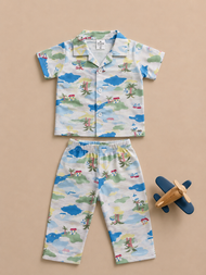 Tropical Island Printed Co-ord Set for Baby Boys