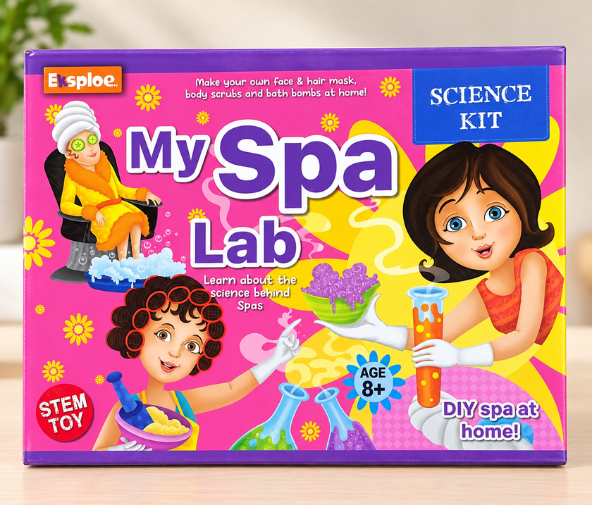 Explore My Spa Lab DIY Science Kit for Kids