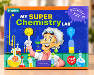 Explore My Super Chemistry Lab STEM Science Kit for Kids
