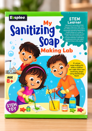 Explore My Sanitizing Soap Making Lab STEM Science Kit for Kids