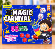 Magic Carnival 65 Magic Tricks Kit for Kids