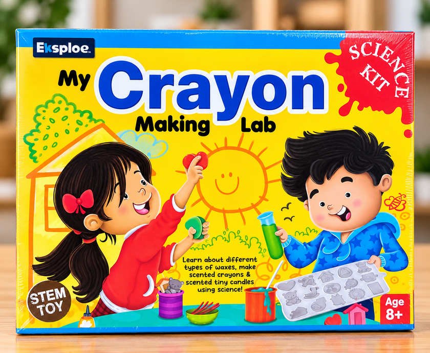 My Crayon Making Lab STEM Science Kit for Kids – Age 8+