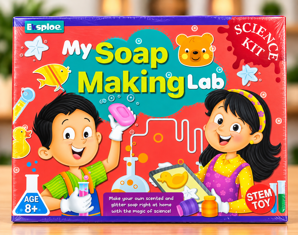 My Soap Making Lab STEM Science Kit for Kids – Age 8+