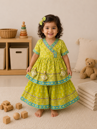 Floral Ethnic Lehenga Choli Set