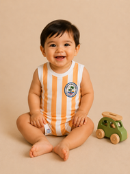 Good Vibes Only Kids Sleeveless Cotton Vest