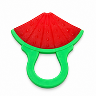 Fruit-Shaped Baby Teether Set – BPA-Free Soft Silicone Teething