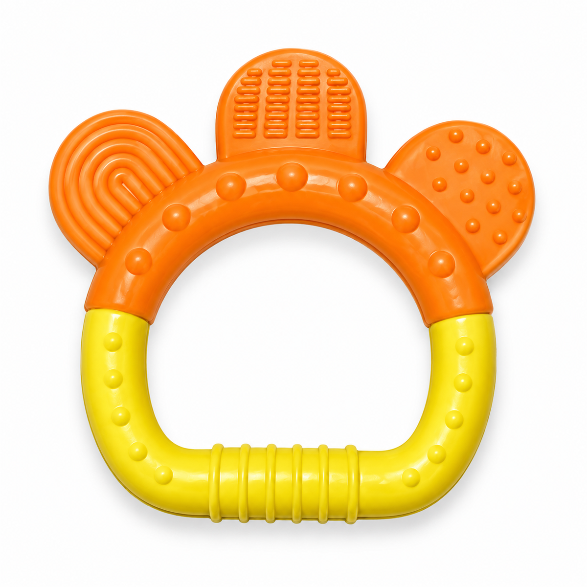 Fruit-Shaped Baby Teether Set – BPA-Free Soft Silicone Teething - Mamadada