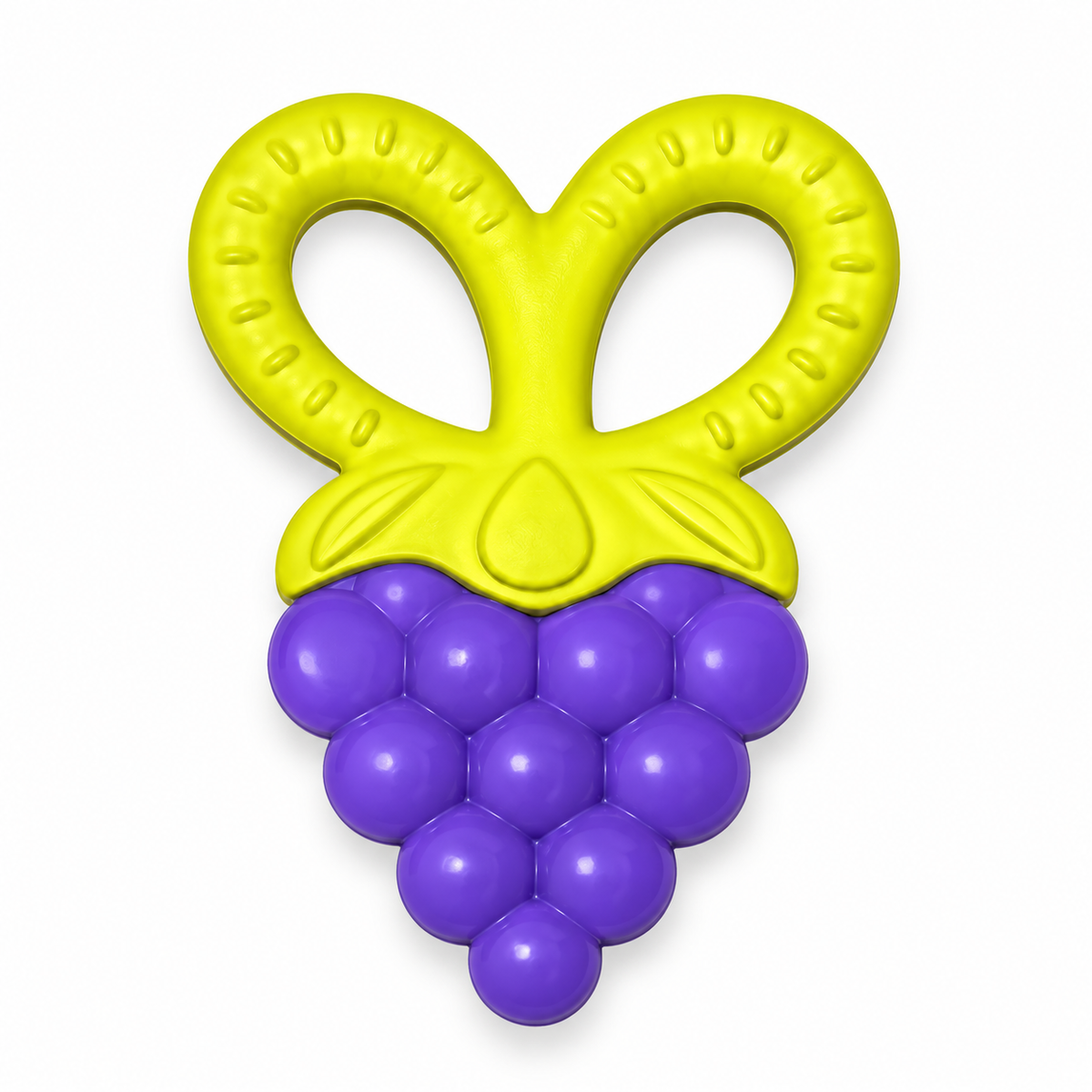 Fruit-Shaped Baby Teether Set – BPA-Free Soft Silicone Teething