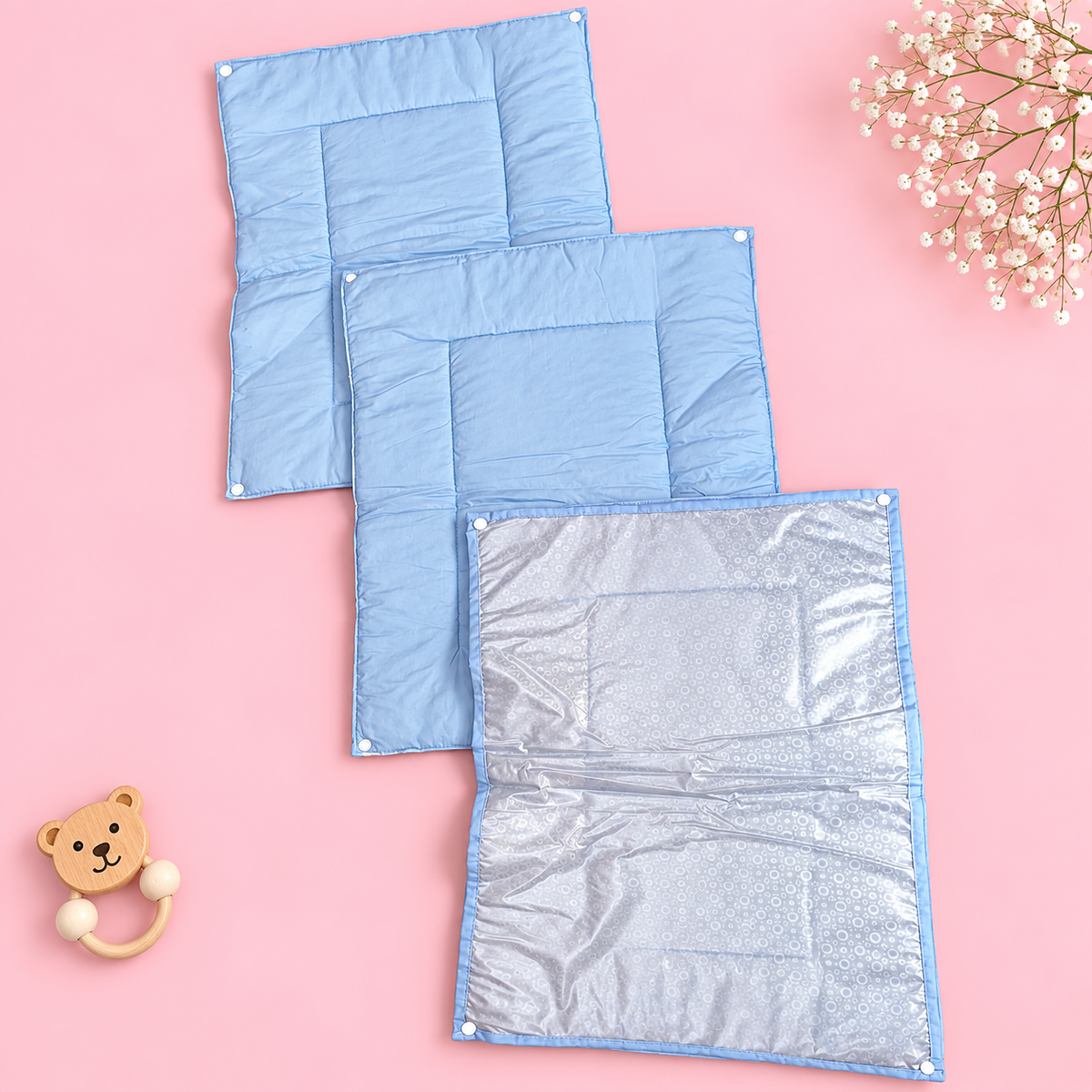Muslin Diaper Changing Mat Set of 3