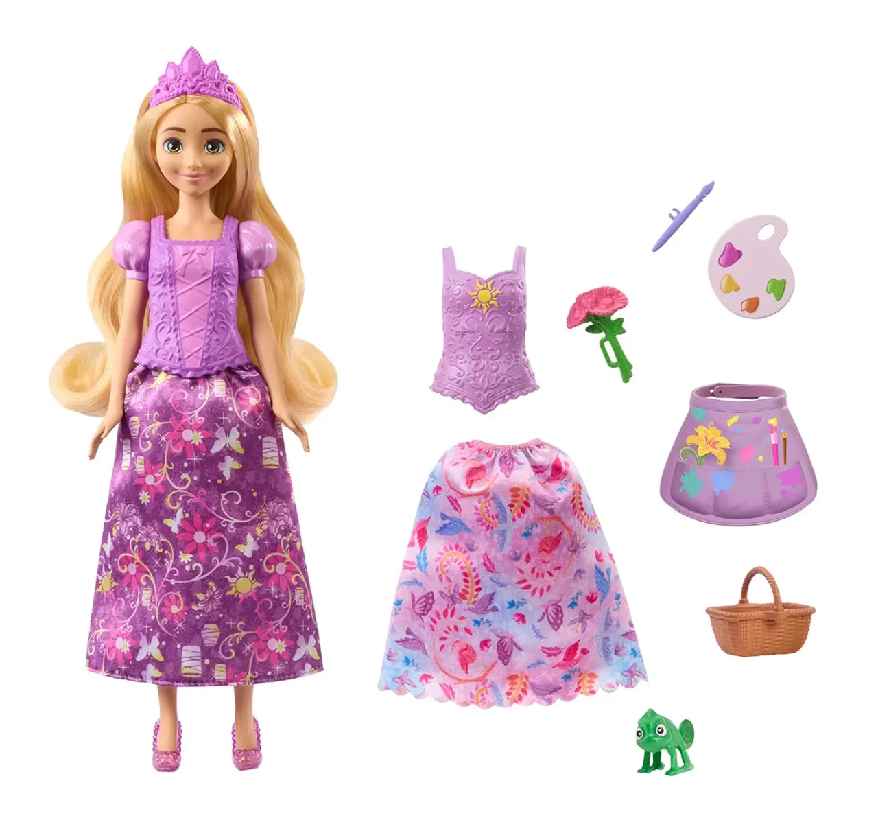 Disney Princess Rapunzel 2-in-1 Style Doll