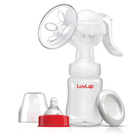 LuvLap Manual Breast Pump + 25 Pcs Breast Milk Storage Bags (Combo Pack)