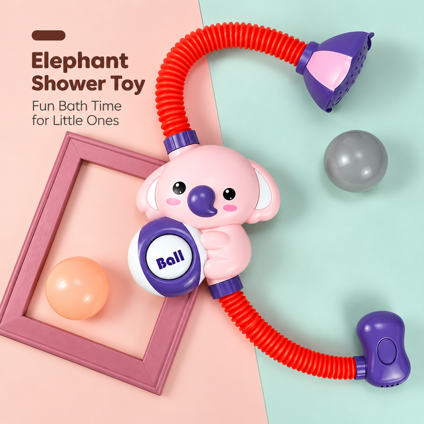 Baby Elephant Shower Bath Toy for Kids