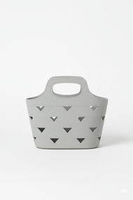 Cut-Out Design Silicone Tote Bags – Grey, Navy & Light Grey