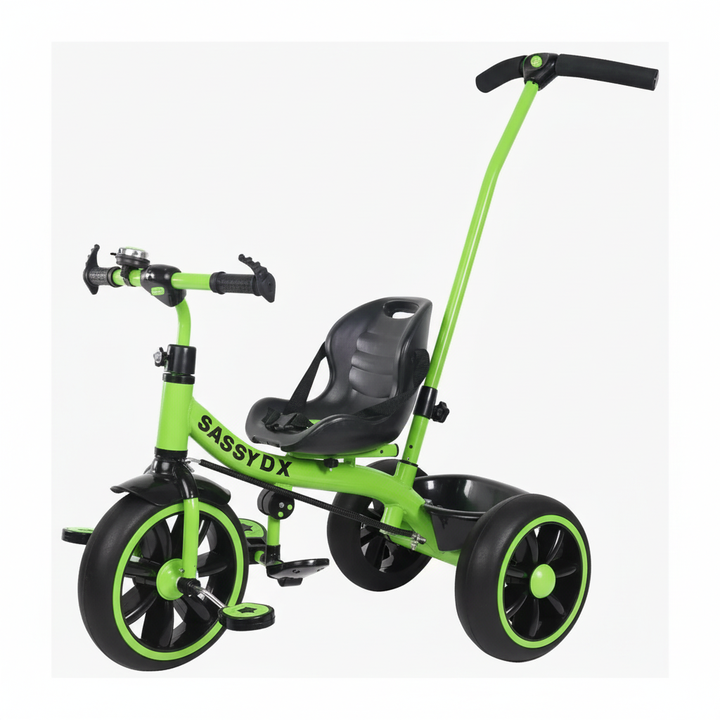 Kids Tricycle Seat with Safety Belt – Comfortable & Secure Ride - Mamadada